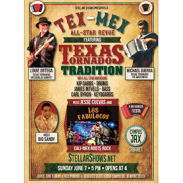 Tex-Mex All-Star Revue w/ Texas Tornados Tradition Headshot