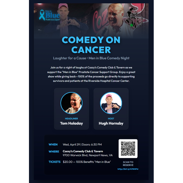 Men in Blue Headliner Image