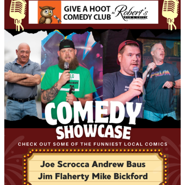 May comedy Showcase of local comics Headliner Image