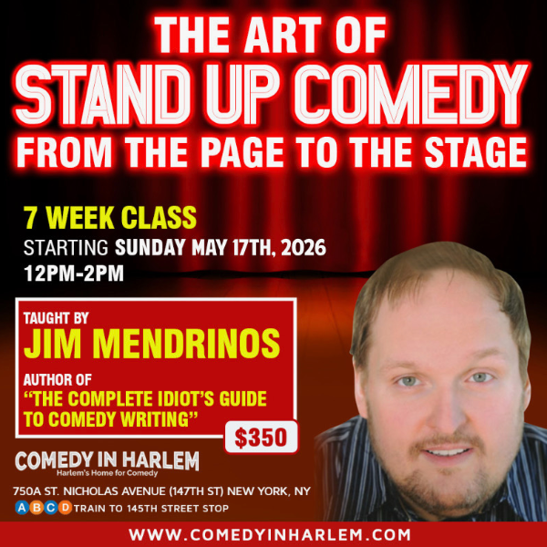 The Art of Stand-Up Comedy: From the Page to the Stage Headshot