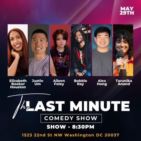 Last Minute Comedy Show Headshot