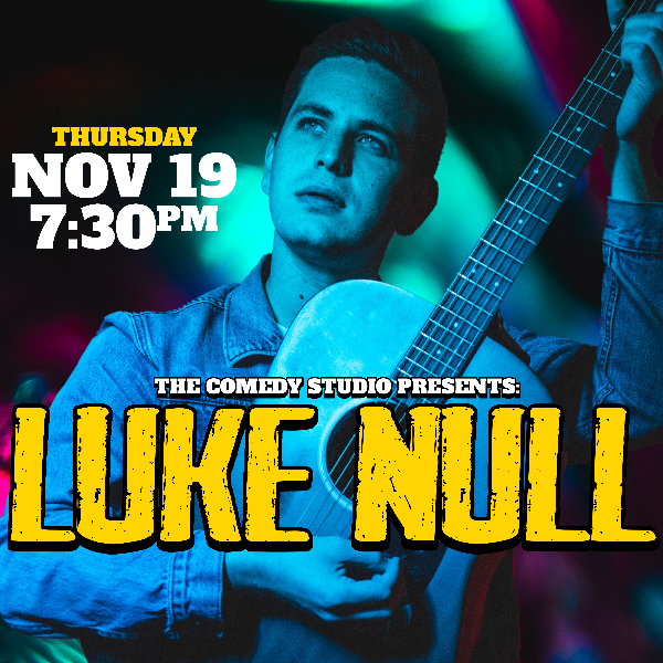 TCS presents: Luke Null · The Comedy Studio