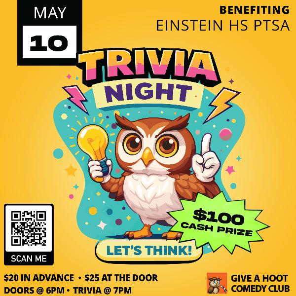 Trivia night benefitting Einstein HS PTSA Headshot