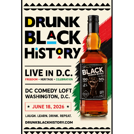 Drunk Black History Headshot