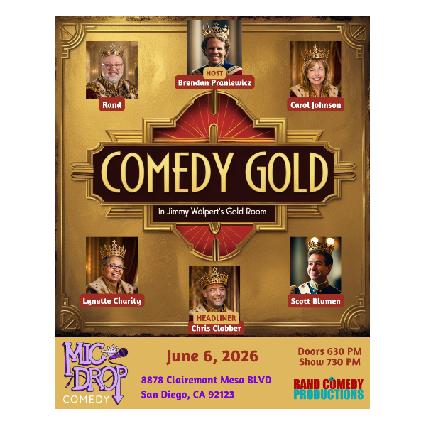 Comedy Gold Headshot