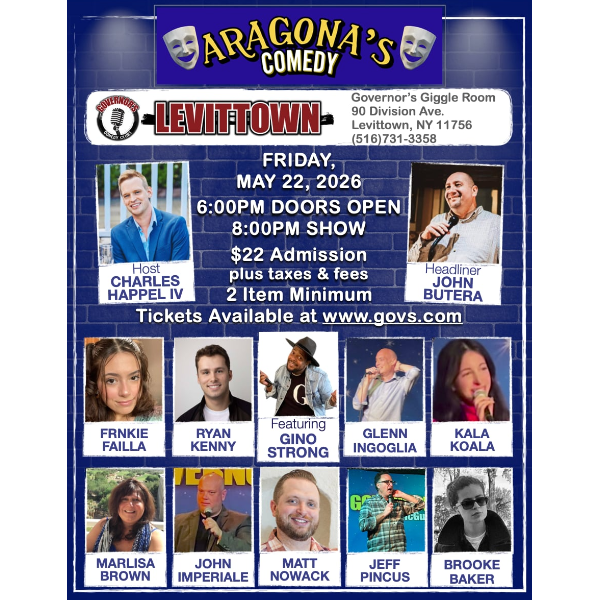 ARAGONA COMEDY PRESENTS  Headshot