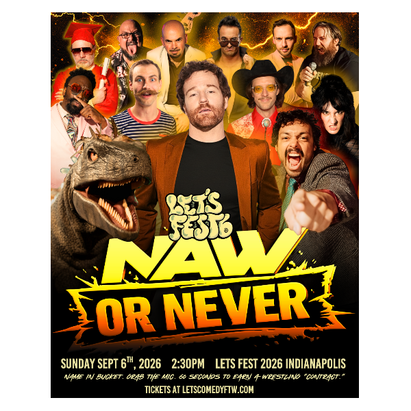 NAW (Nearly Average Wrestling) Mics Headshot