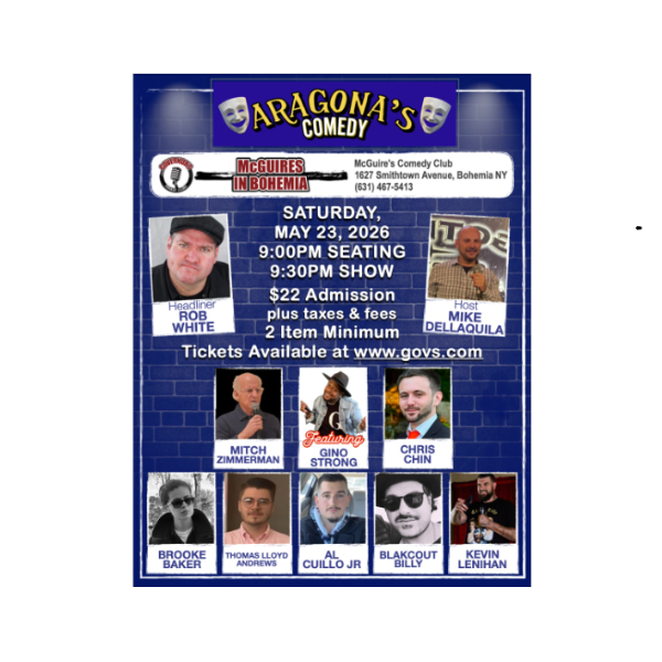 ARAGONA COMEDY PRESENTS  Headshot