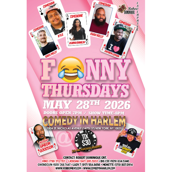 Funny Thursdays Comedy Show Headshot