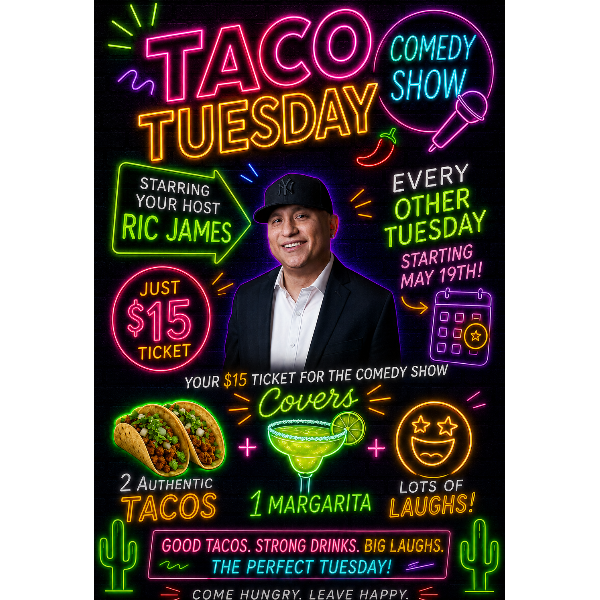 Taco Tuesday Comedy Show Headshot