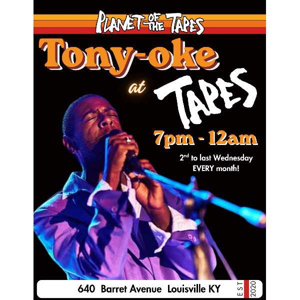 Tony-oke at Tapes Headshot