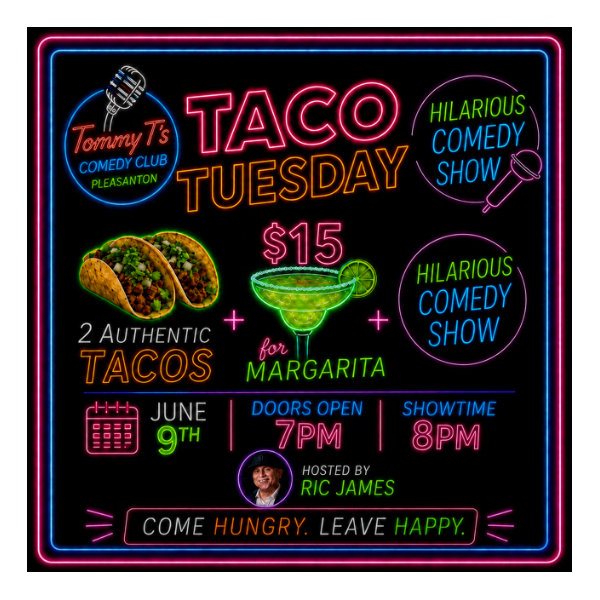 Taco Tuesday Comedy Show Headshot