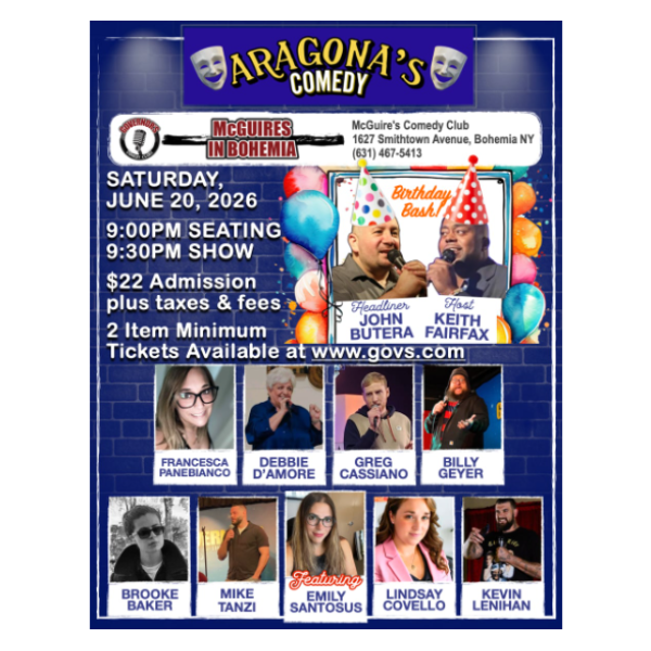 ARAGONA COMEDY PRESENTS  Headshot