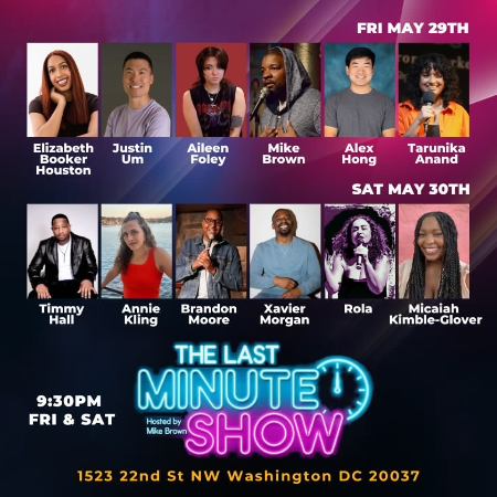 Last Minute Comedy Show Headshot
