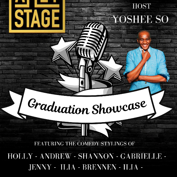 Stand-Up Comedy Graduation Showcase Headshot