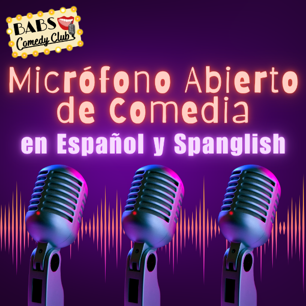 Micrófono Abierto de Comedia Headshot