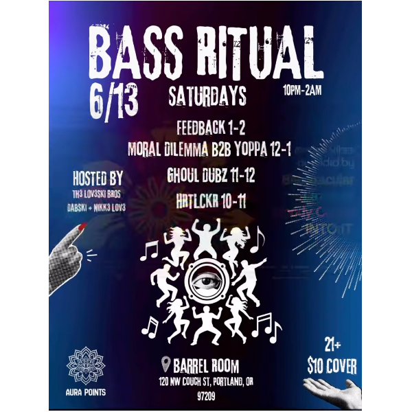 Bass Ritual Saturdays Headshot