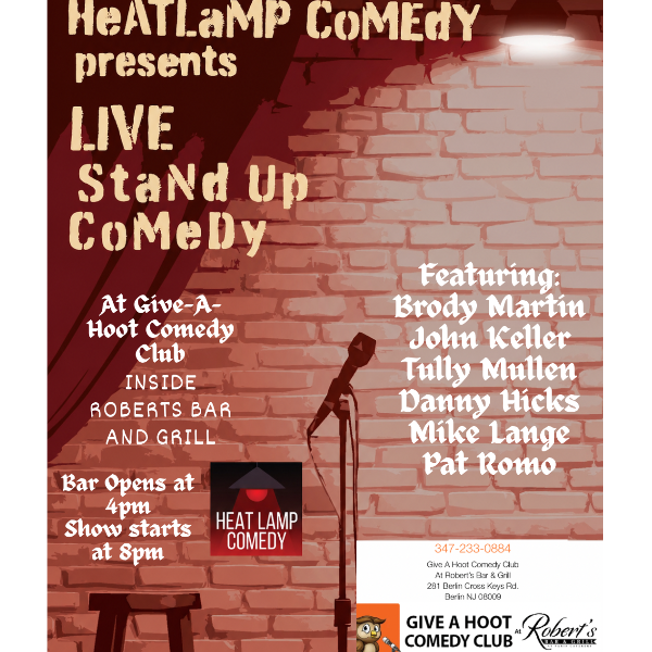 Heatlamp Comedy Headshot