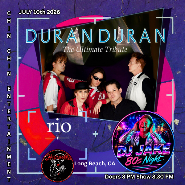 Duran Duran Rio and DJ Jake Headshot