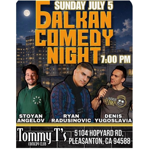 Balkan Comedy Night Headshot