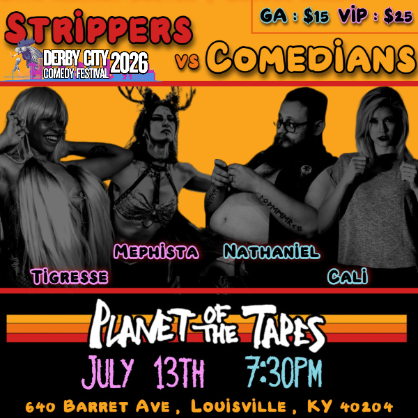Strippers vs Comedians Headshot