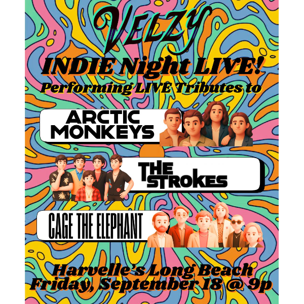 Velzy Indie Night Live! Headshot