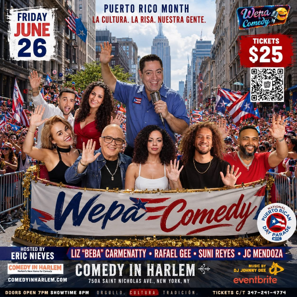 Wepa Comedy Headshot