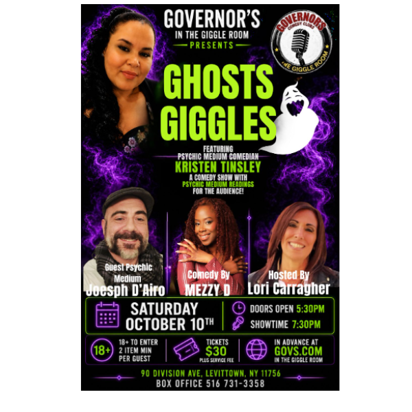 GHOSTS AND GIGGLES Headshot