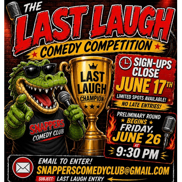Last Laugh Comedy Competition Headshot