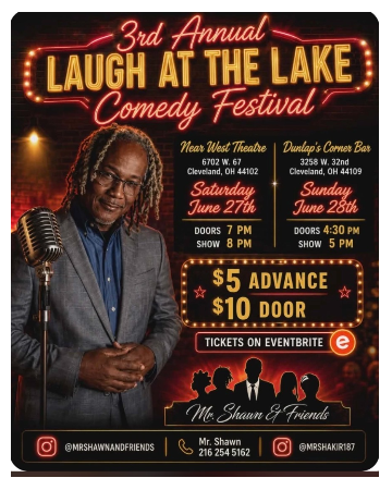 3rd Annual Laugh at the Lake Comedy Festival Headliner Image