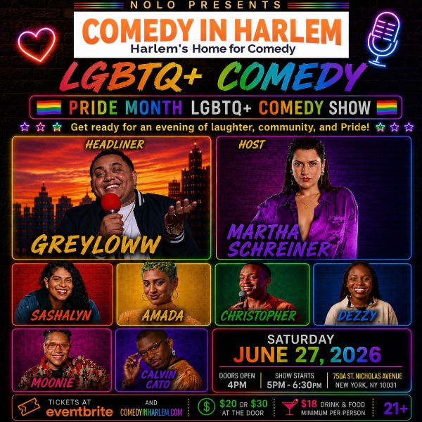 LGBTQ+ COMEDY SHOW Headshot