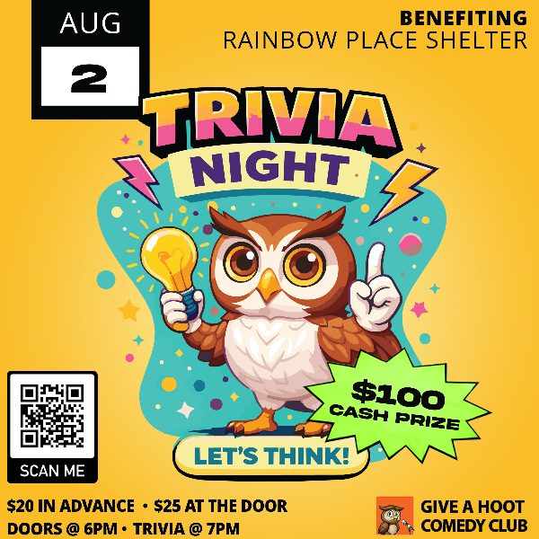 Trivia Night Rainbow place Headshot