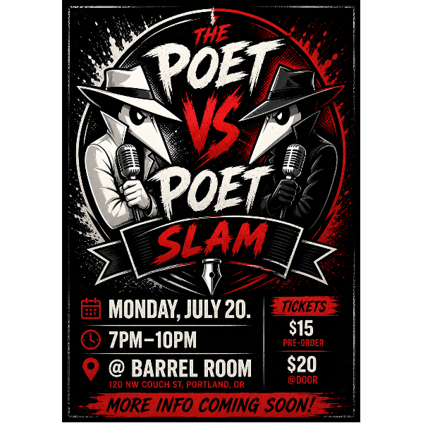 The -Poet Vs Poet- Slam! Headshot