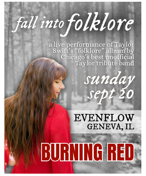 Burning Red: Taylor Swift Headshot
