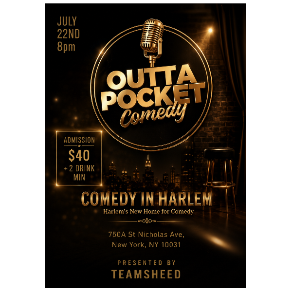 Outta Pocket Comedy Series Headshot