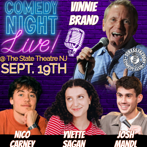 Comedy Night Live at the State Theatre Headshot