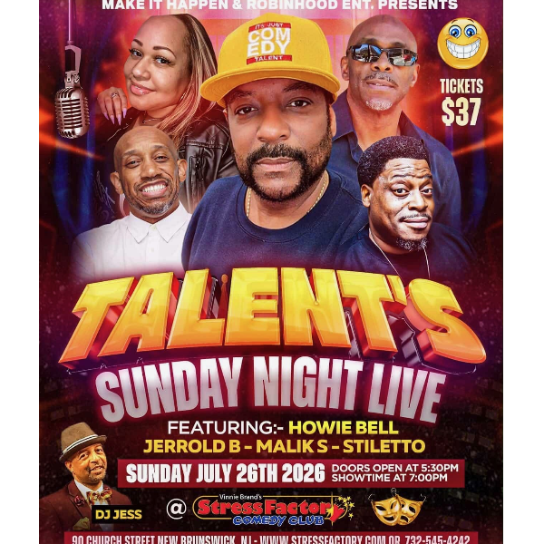 Sunday Night Live w/ Talent & Friends! Headshot