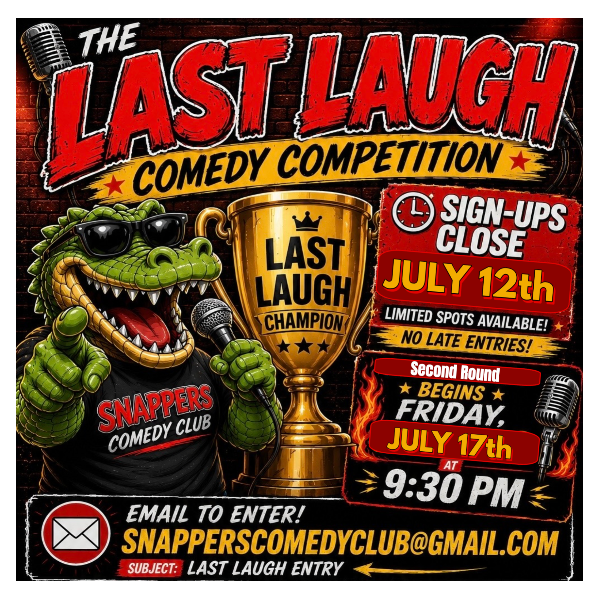 Last Laugh Comedy Competition Headshot
