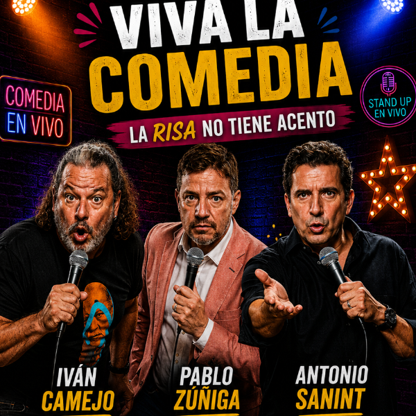 Viva La Comedia Headshot