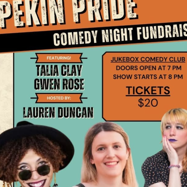 Pekin Pride Comedy Showcase Headshot