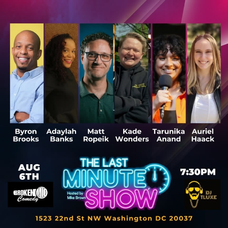 Last Minute Comedy Show Headshot