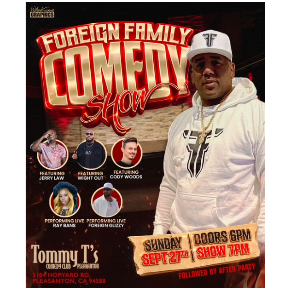 Foreign Family Comedy Show Headshot