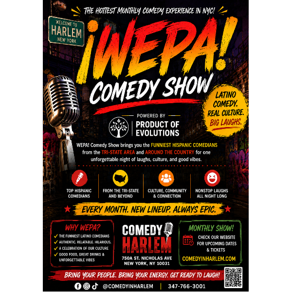 Wepa Comedy Headshot