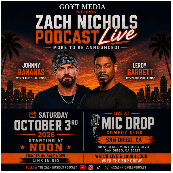 Zach Nichols Podcast LIVE Headshot
