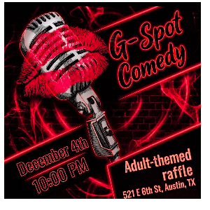 G-Spot Comedy Night Headshot