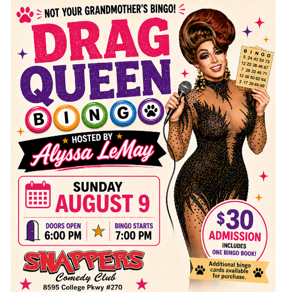 Drag Queen Bingo Headshot