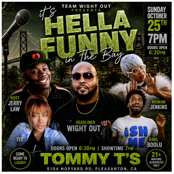 Wight Out Presents: Hella Funny in the Bay Headshot