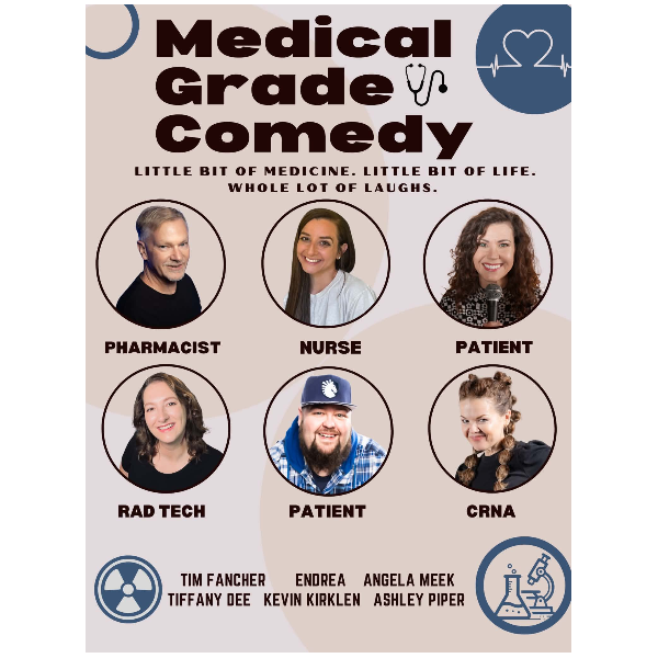 Medical Grade Comedy Headshot