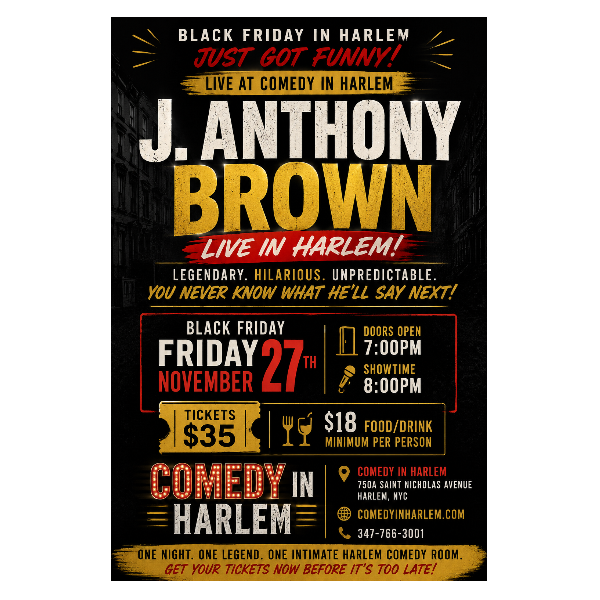 J Anthony Brown Headshot