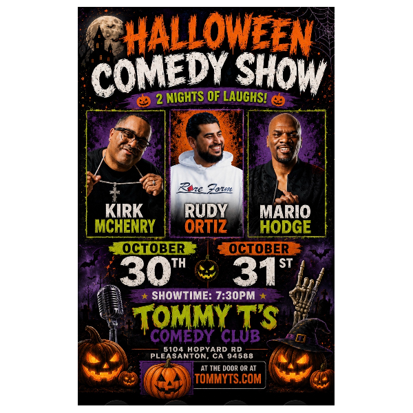 Halloween Comedy Show Headshot